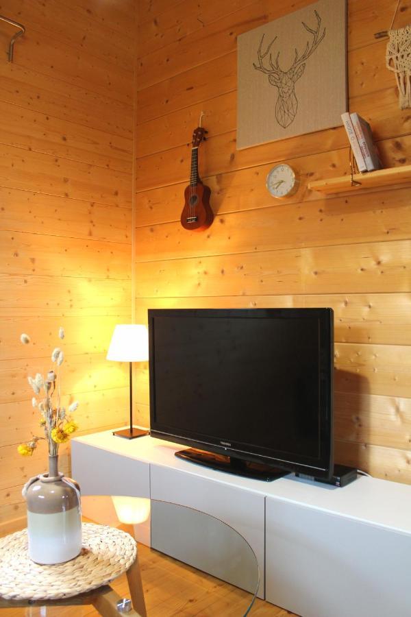 Das Paradieschen Edlitz - Stilvolles Blockhaus Mit Kamin Екстериор снимка